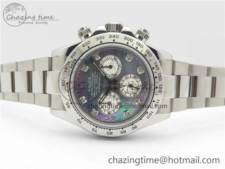 Snug Daytona 116509 SS BLF Best Edition Gay MOP Dial on SS Bracelet A 2978