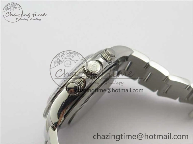 Daytona 116509 SS Noob 1:1 Best Edition 904L SS Case and Bracelet Black Dial SA4130 V Packable 3183