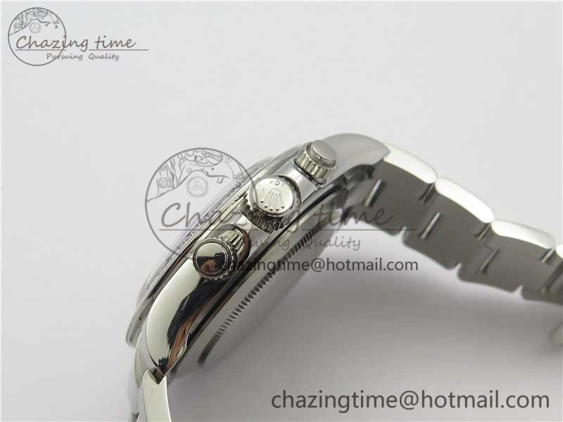 Daytona 116509 SS Noob 1:1 Best Edition 904L SS Case and Bracelet Black Dial SA4130 V Packable 3183