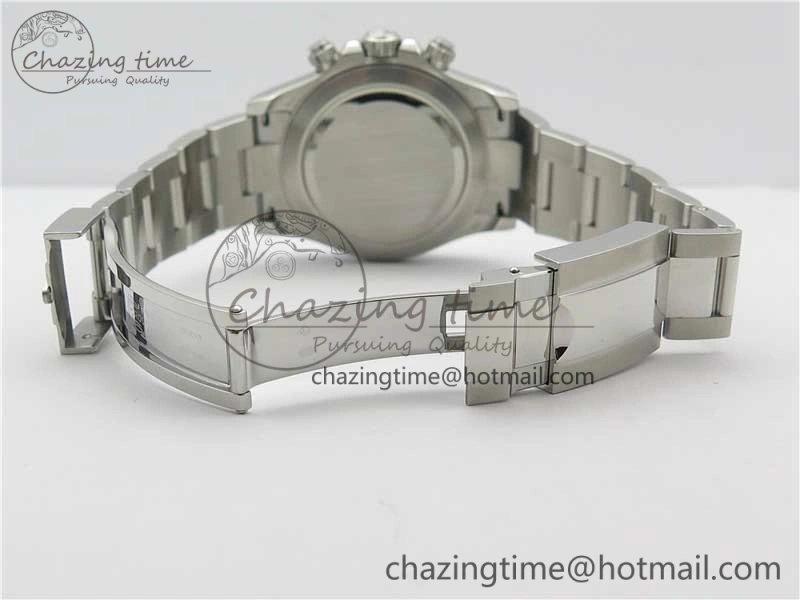 Daytona 116509 SS Noob 1:1 Best Edition 904L SS Case and Bracelet Black Dial SA4130 V Packable 3183