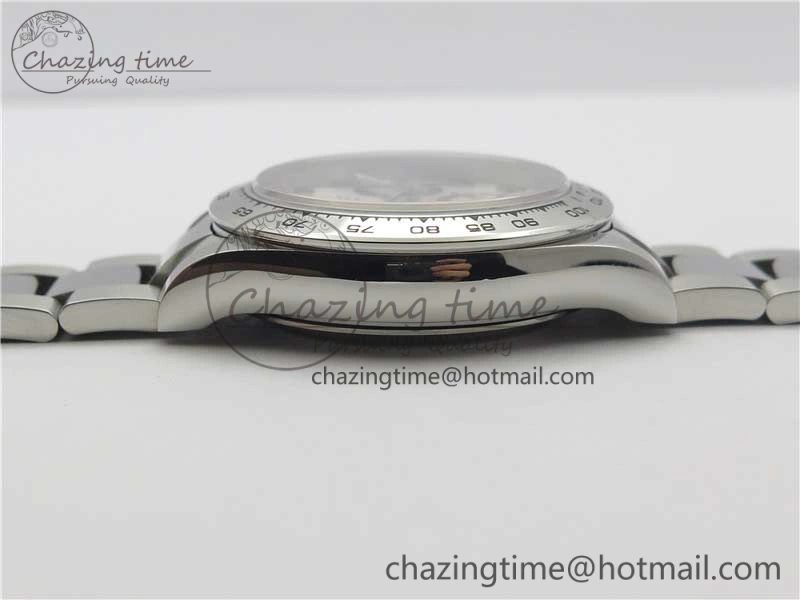 Comfortable Daytona 116509 SS Noob 1:1 Best Edition 904L SS Case and Bracelet Silver Dial SA4130 V 3185