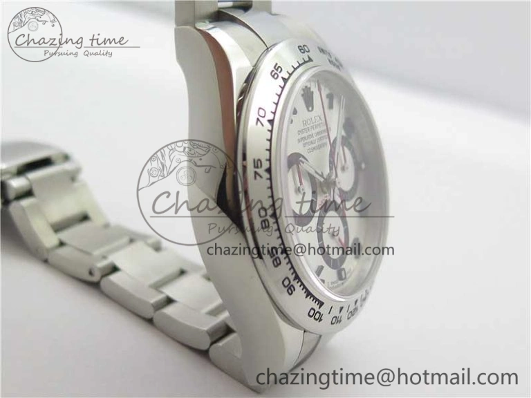 Daytona 116509 SS Noob 1:1 Best Edition Silver Dial On SS Bracelet  A ComfortFit 2988