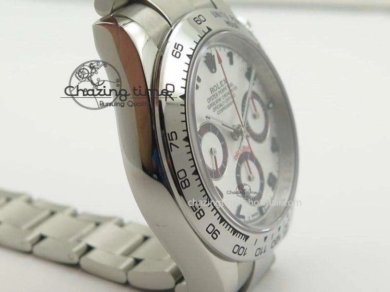 Daytona 116509 White Dial On SS Bracelet A7750 JF Comfortable 4027