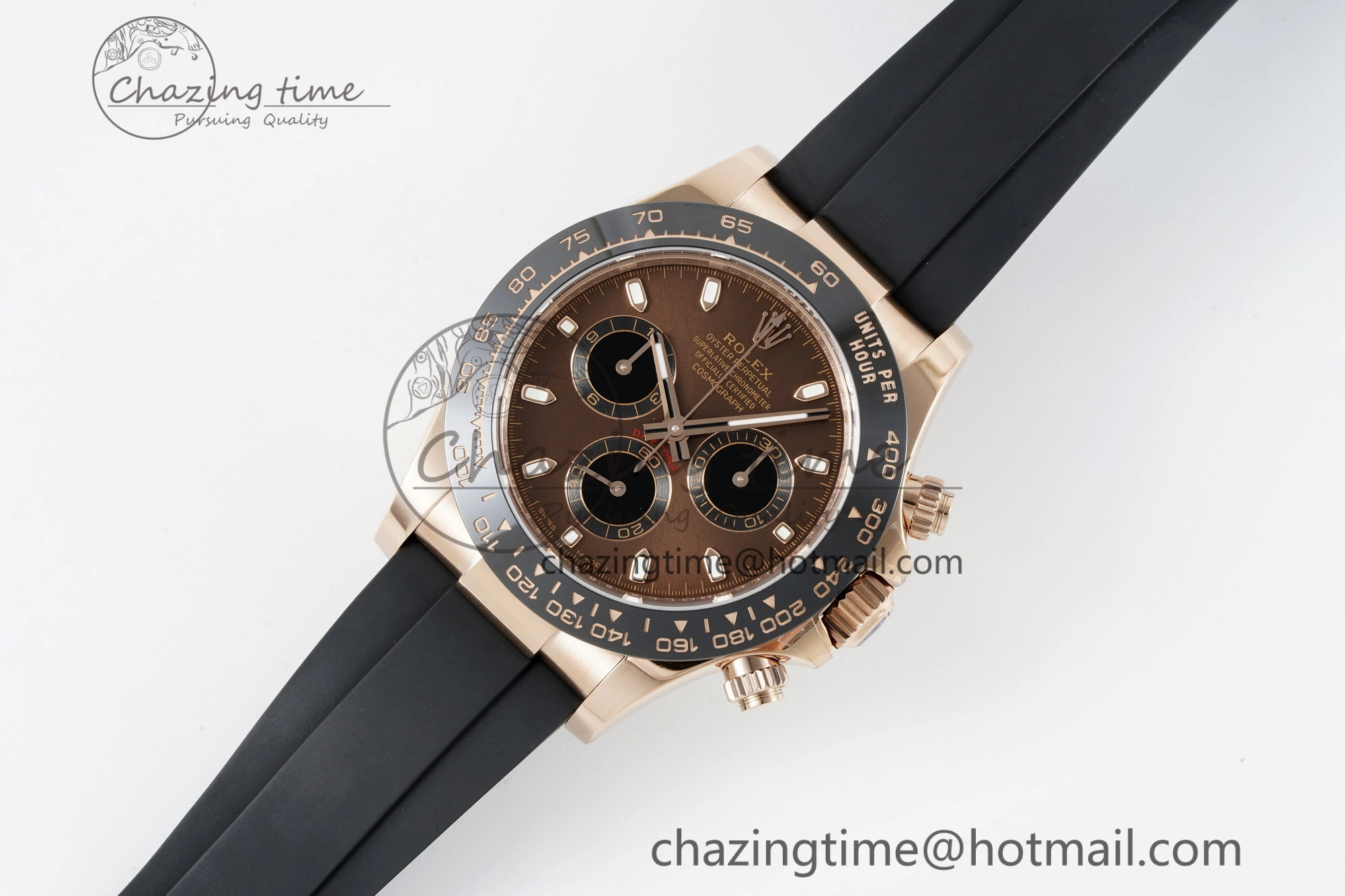 Daytona 116515 BTF 1:1 Best Edition Brown Dial on Oysterflex Rubber Strap SA4130 V DailyWear 2263