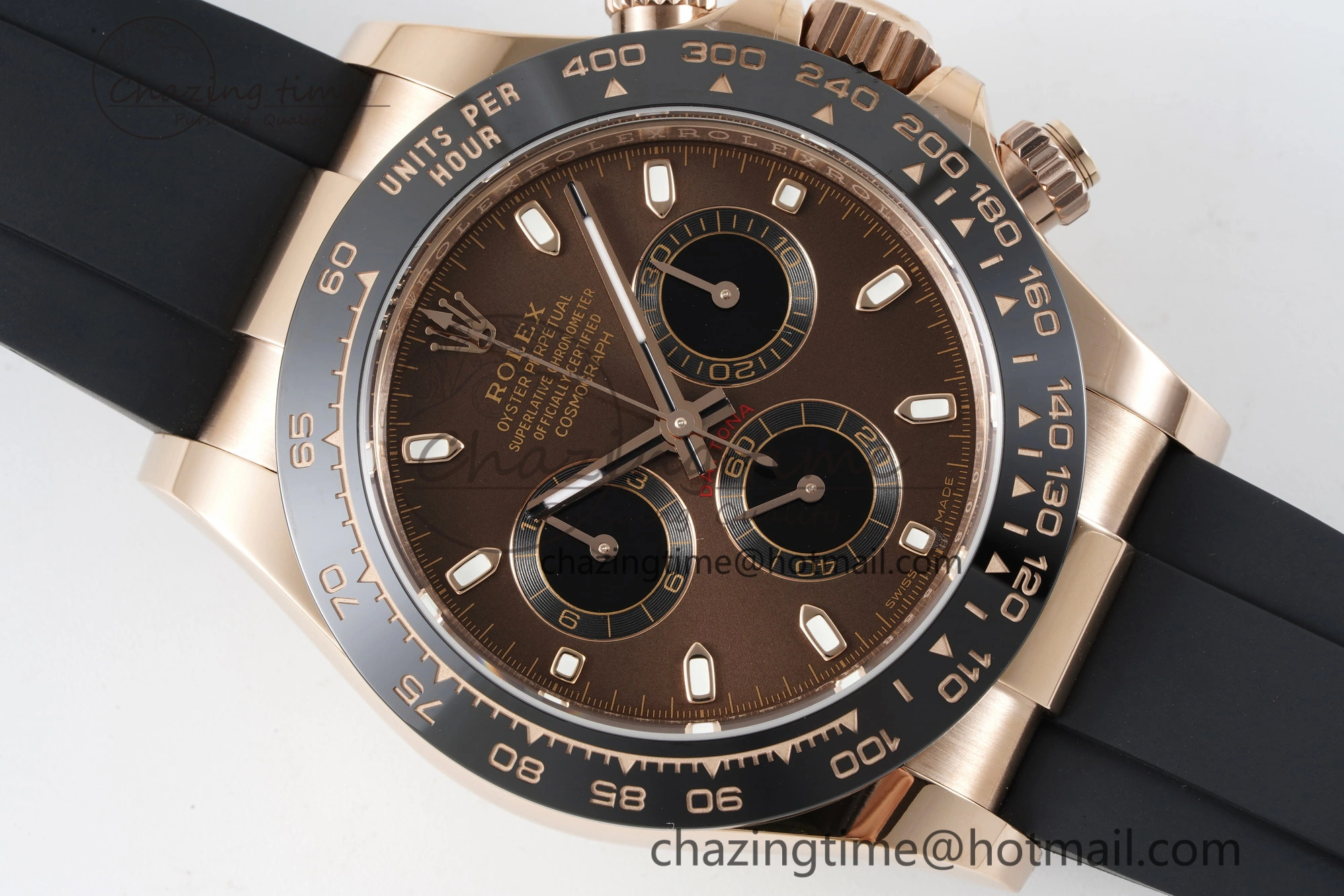 Daytona 116515 BTF 1:1 Best Edition Brown Dial on Oysterflex Rubber Strap SA4130 V DailyWear 2263