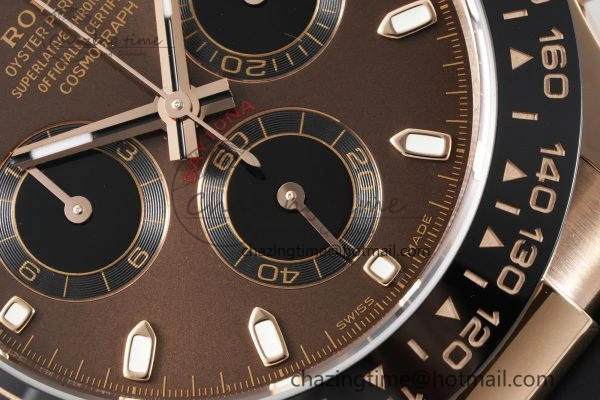 Daytona 116515 BTF 1:1 Best Edition Brown Dial on Oysterflex Rubber Strap SA4130 V DailyWear 2263