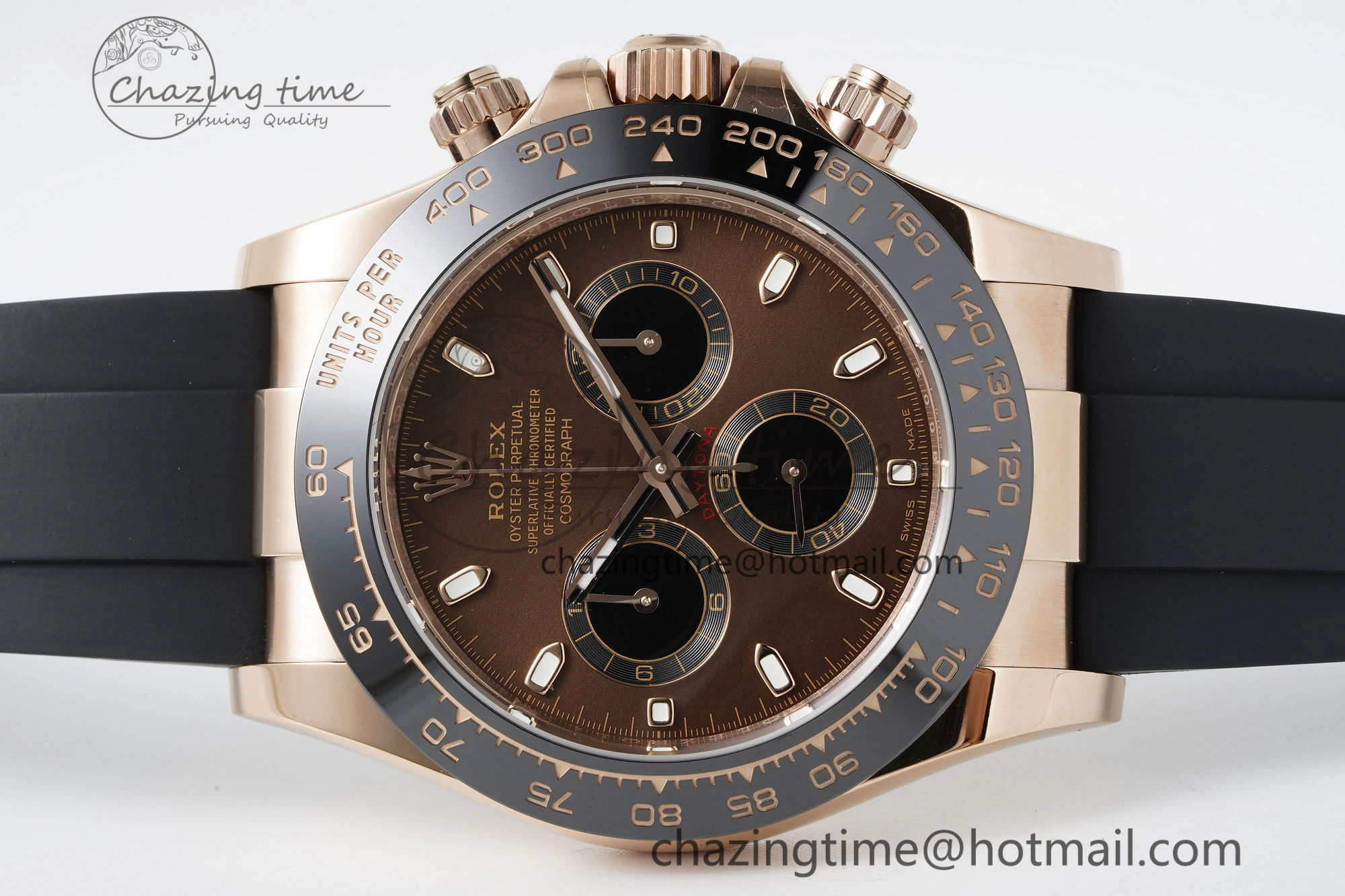 Daytona 116515 BTF 1:1 Best Edition Brown Dial on Oysterflex Rubber Strap SA4130 V DailyWear 2263