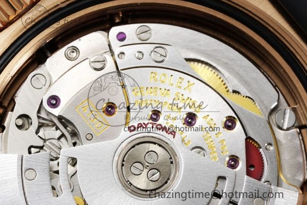 Daytona 116515 BTF 1:1 Best Edition RG Dial on Oysterflex Rubber Strap SA4130 V Popular 2264