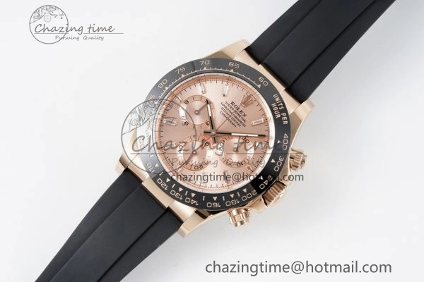Daytona 116515 BTF 1:1 Best Edition RG Dial on Oysterflex Rubber Strap SA4130 V Popular 2264