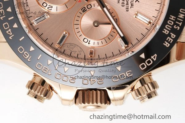 Daytona 116515 BTF 1:1 Best Edition RG Dial on Oysterflex Rubber Strap SA4130 V Popular 2264