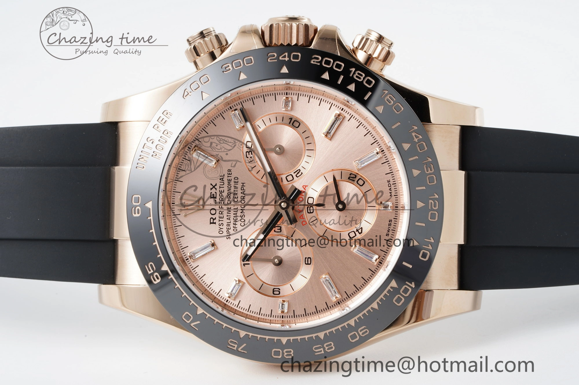 Daytona 116515 BTF 1:1 Best Edition RG Dial on Oysterflex Rubber Strap SA4130 V Popular 2264