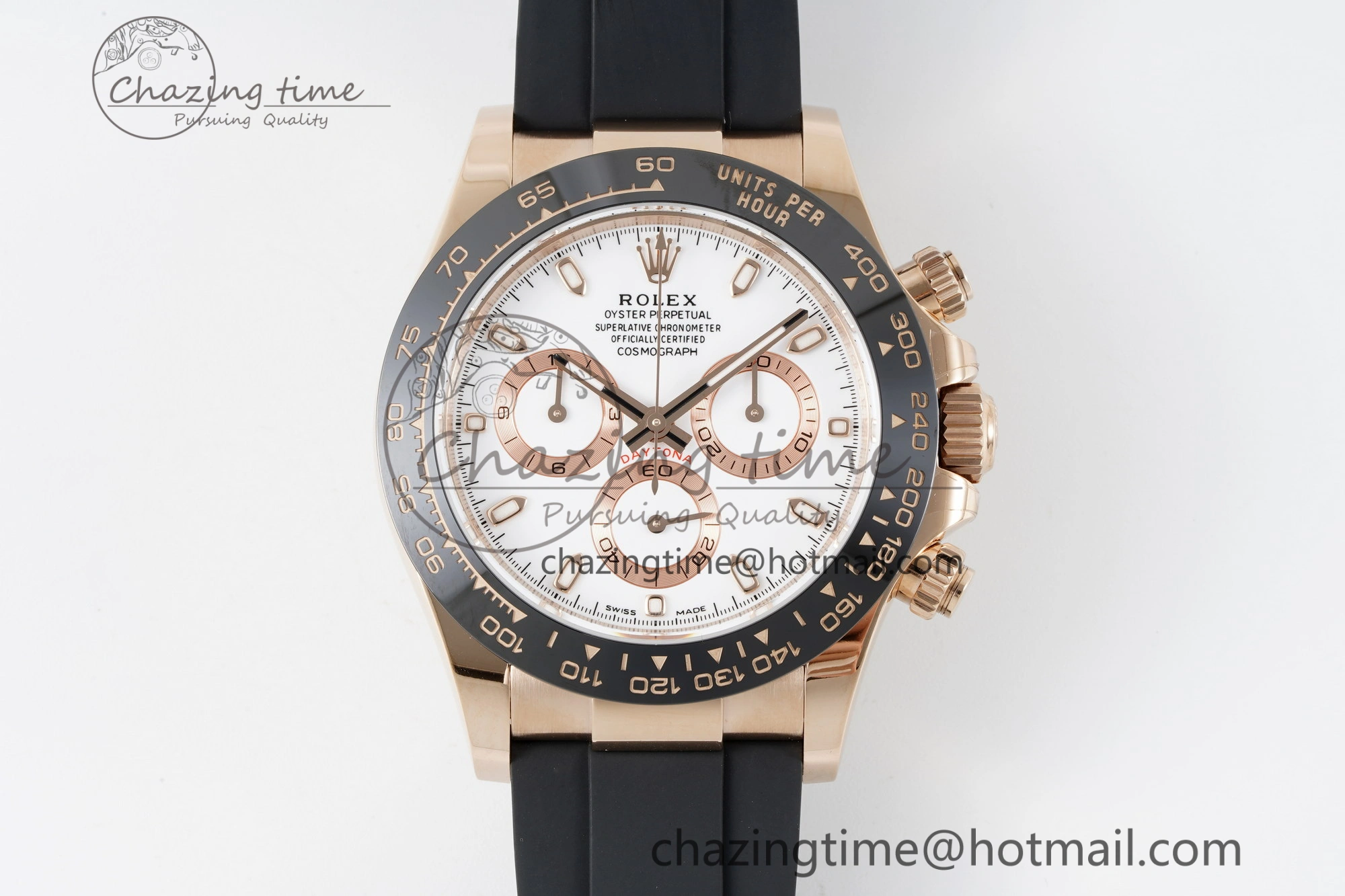 Daytona 116515 BTF 1:1 Best Edition White Dial on Oysterflex Rubber Strap SA4130 V Versatile 2262