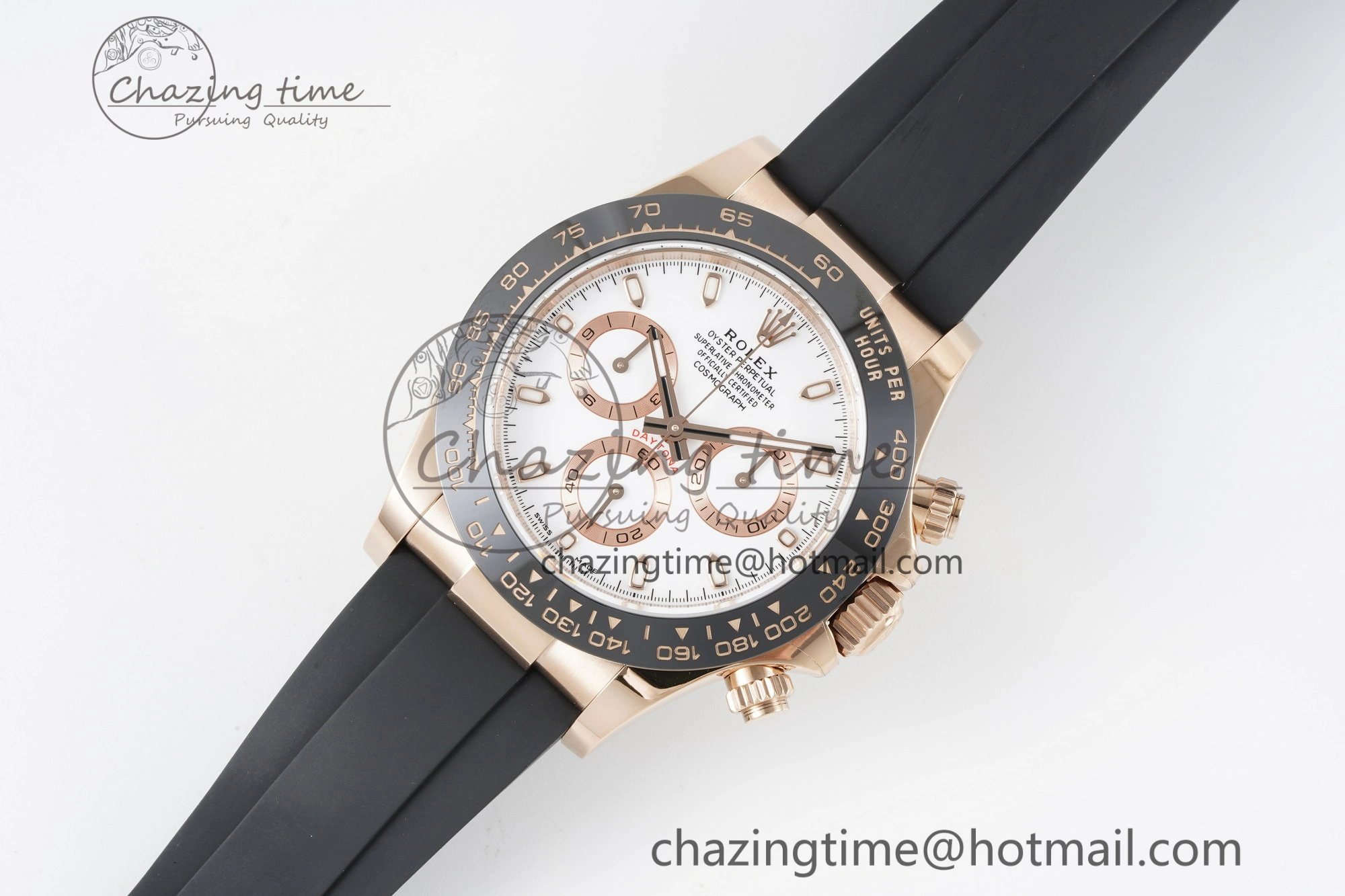 Daytona 116515 BTF 1:1 Best Edition White Dial on Oysterflex Rubber Strap SA4130 V Versatile 2262
