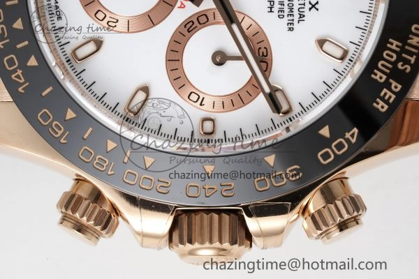 Daytona 116515 BTF 1:1 Best Edition White Dial on Oysterflex Rubber Strap SA4130 V Versatile 2262