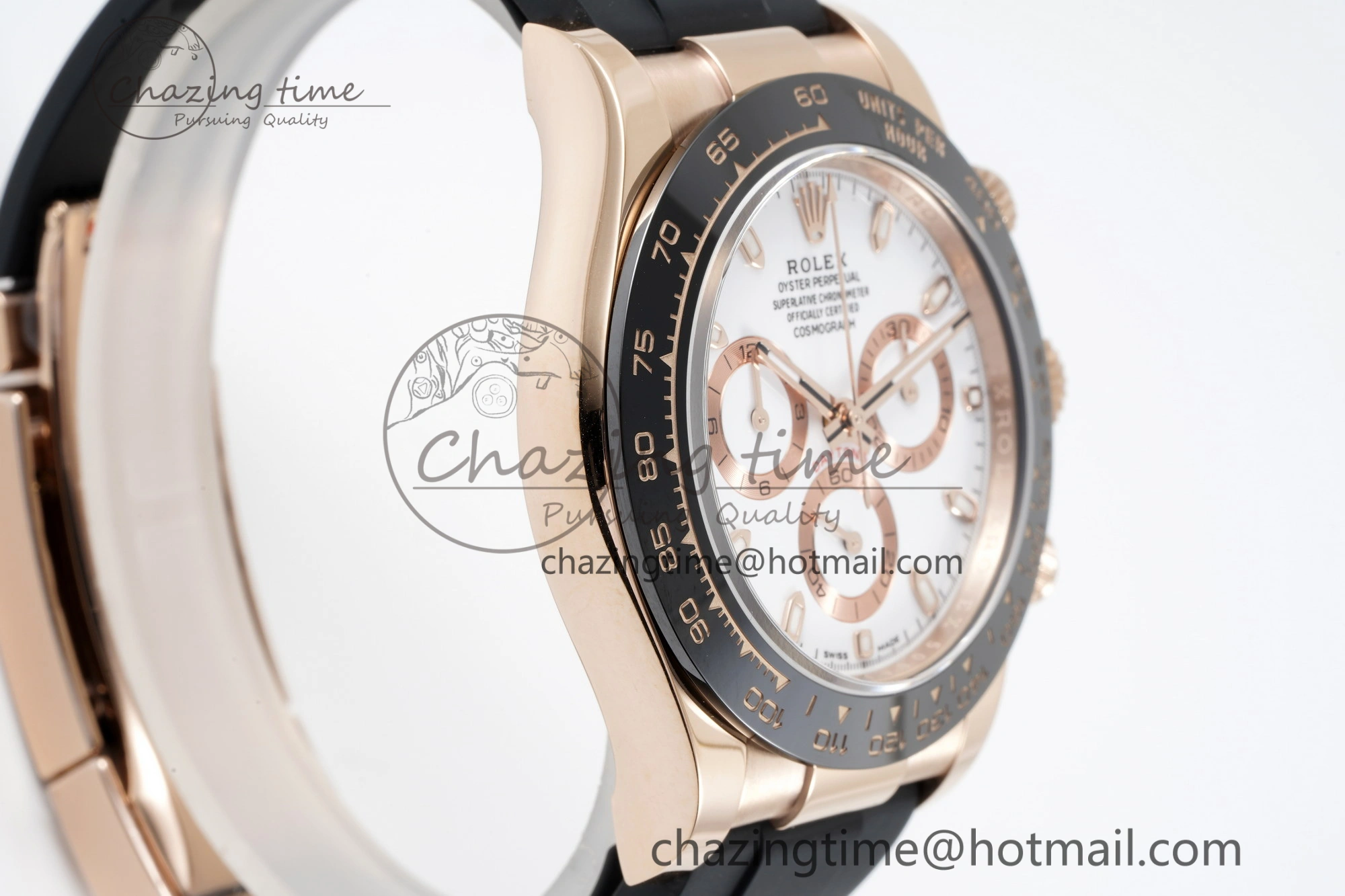 Daytona 116515 BTF 1:1 Best Edition White Dial on Oysterflex Rubber Strap SA4130 V Versatile 2262