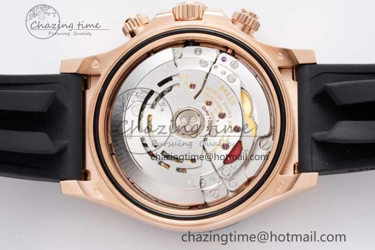 Daytona 116515 Clean 1:1 Best Edition Chocolate Dial Black Markers on Oysterflex Strap SA4130 V Cozy 2011