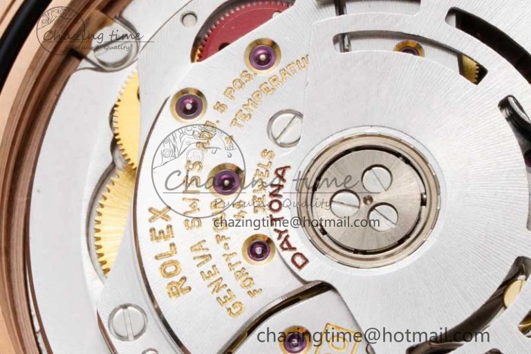 Daytona 116515 Clean 1:1 Best Edition Chocolate Dial Black Markers on Oysterflex Strap SA4130 V Cozy 2011