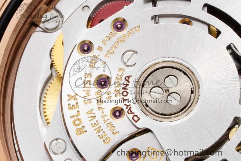 Daytona 116515 Clean 1:1 Best Edition Chocolate Dial Black Markers on Oysterflex Strap SA4130 V Cozy 2011