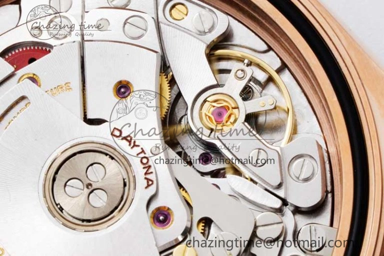 Daytona 116515 Clean 1:1 Best Edition Chocolate Dial Black Markers on Oysterflex Strap SA4130 V Cozy 2011
