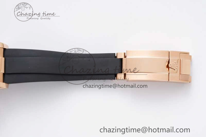 Daytona 116515 Clean 1:1 Best Edition Chocolate Dial Black Markers on Oysterflex Strap SA4130 V Cozy 2011