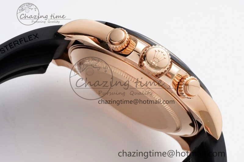 Daytona 116515 Clean 1:1 Best Edition Chocolate Dial Black Markers on Oysterflex Strap SA4130 V Cozy 2011