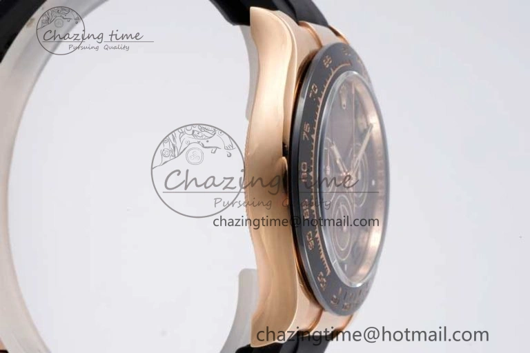 Daytona 116515 Clean 1:1 Best Edition Chocolate Dial Black Markers on Oysterflex Strap SA4130 V Cozy 2011