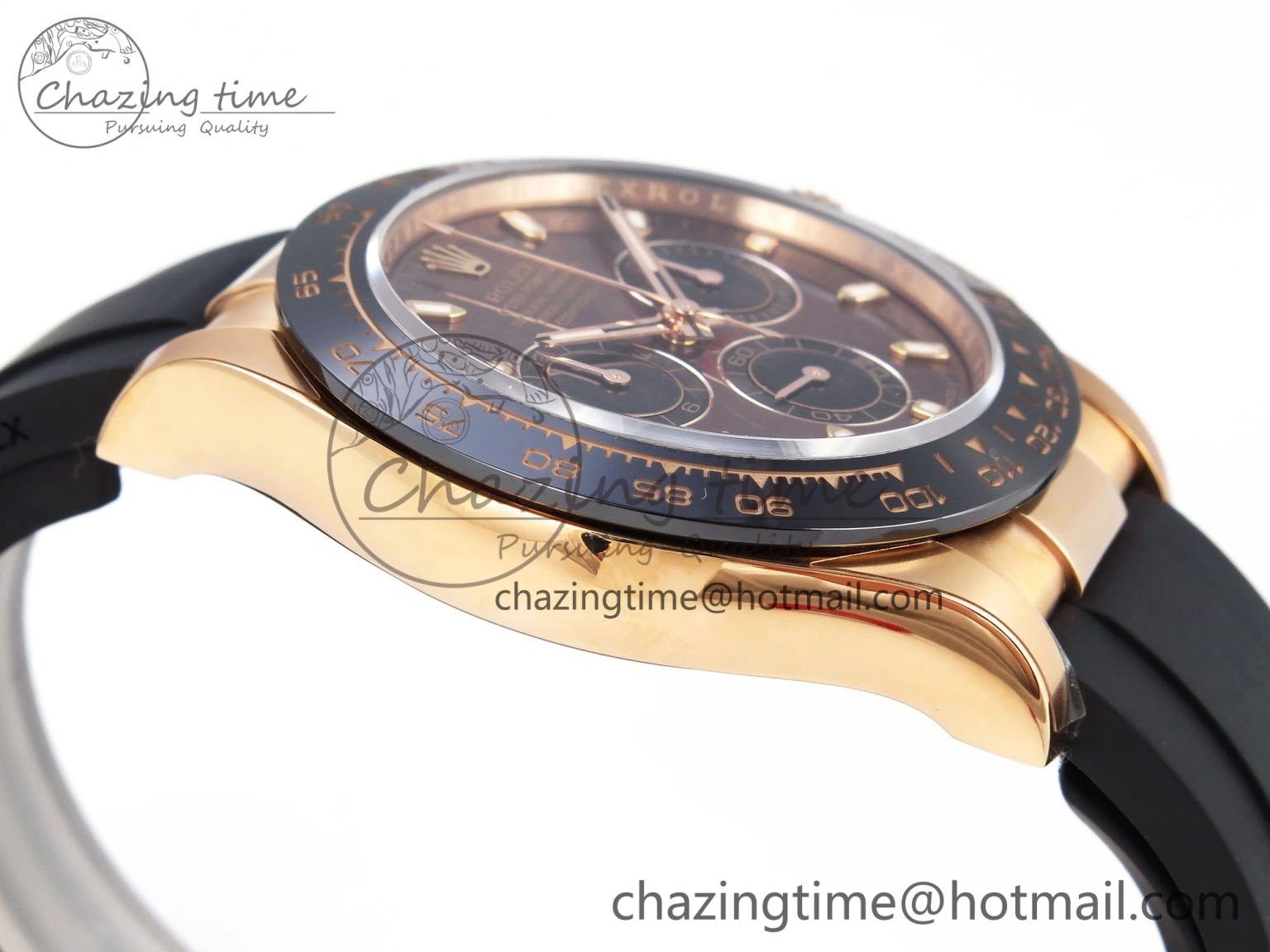 Daytona 116515 Clean 1:1 Best Edition Chocolate Dial Lume Markers on Oysterflex Strap SA4130 V Sophisticated 1961