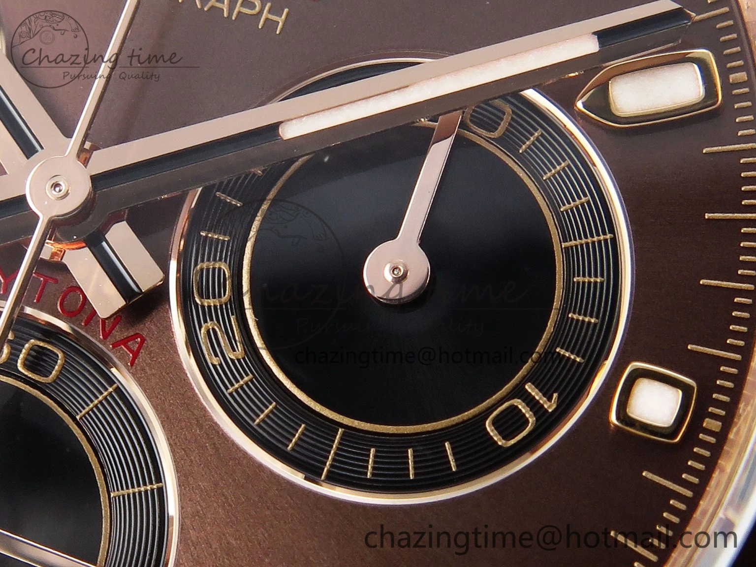 Daytona 116515 Clean 1:1 Best Edition Chocolate Dial Lume Markers on Oysterflex Strap SA4130 V Sophisticated 1961