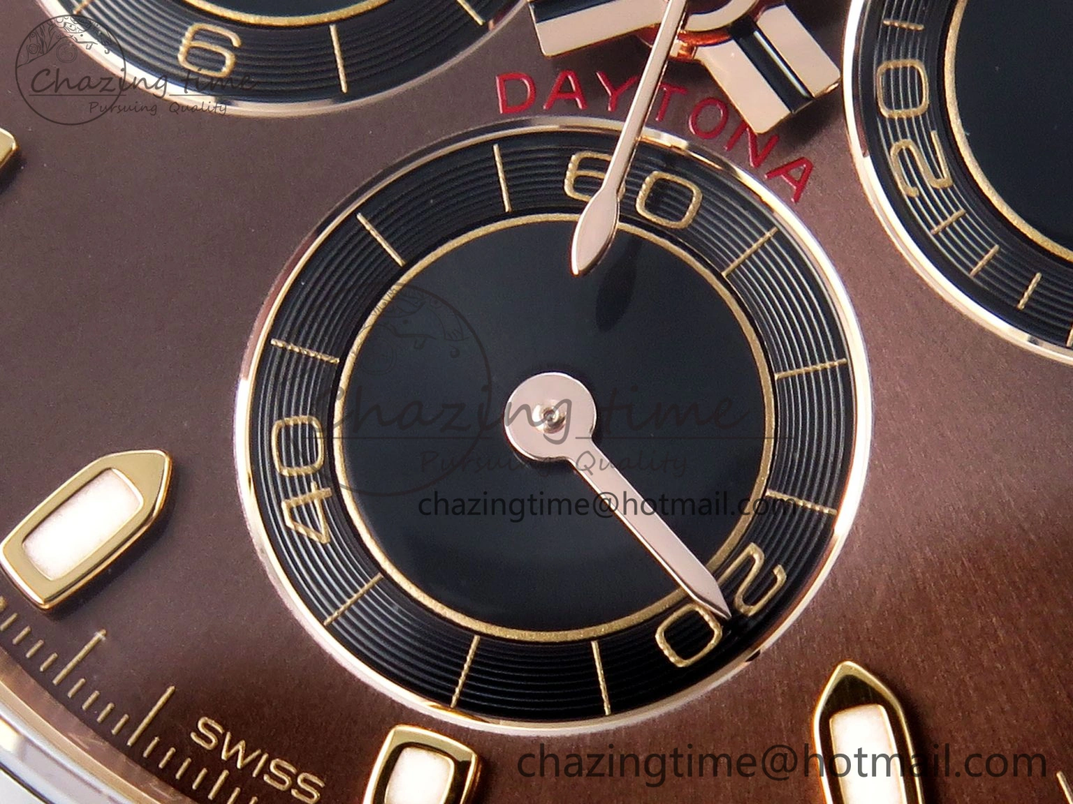 Daytona 116515 Clean 1:1 Best Edition Chocolate Dial Lume Markers on Oysterflex Strap SA4130 V Sophisticated 1961