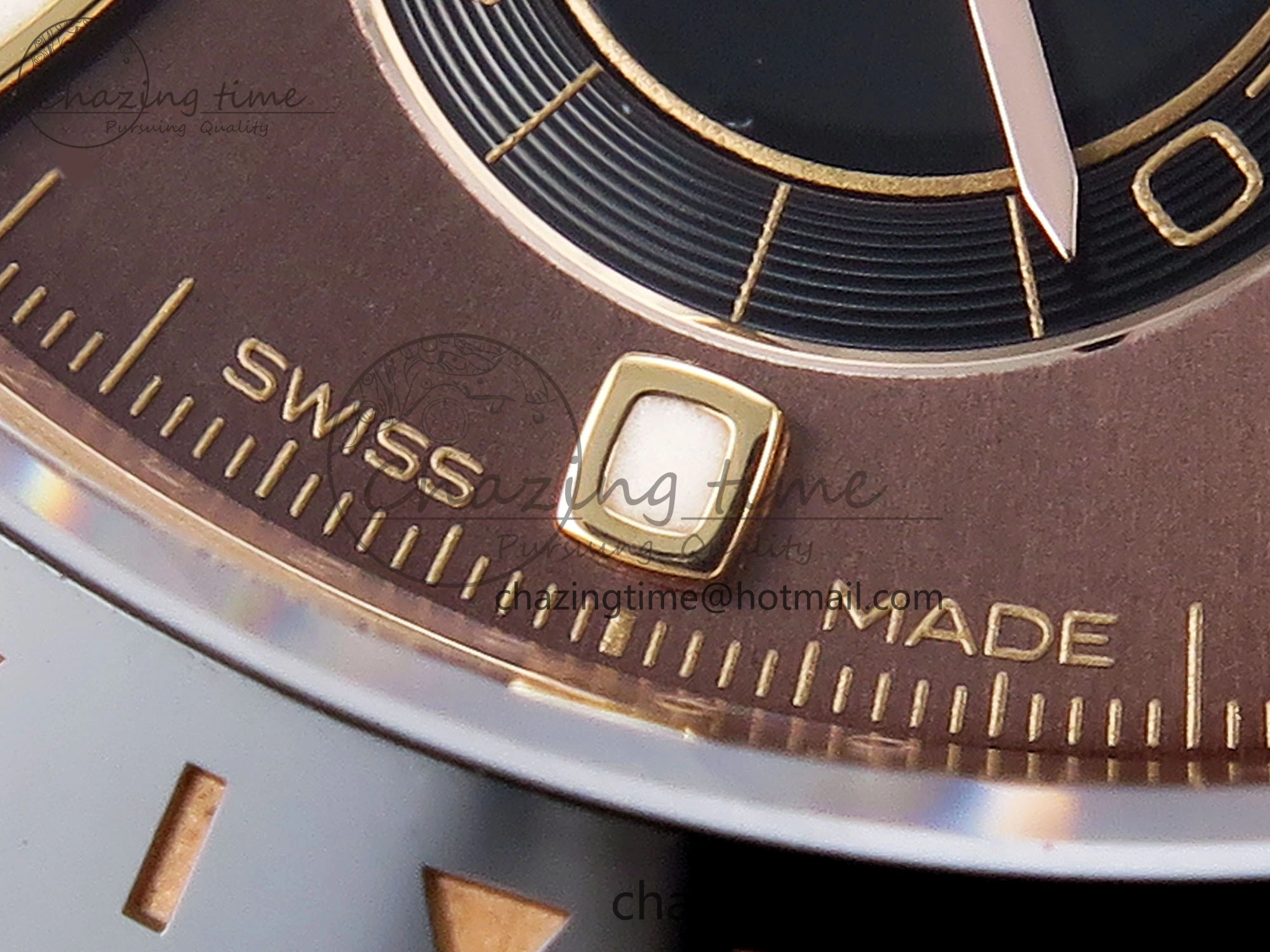 Daytona 116515 Clean 1:1 Best Edition Chocolate Dial Lume Markers on Oysterflex Strap SA4130 V Sophisticated 1961