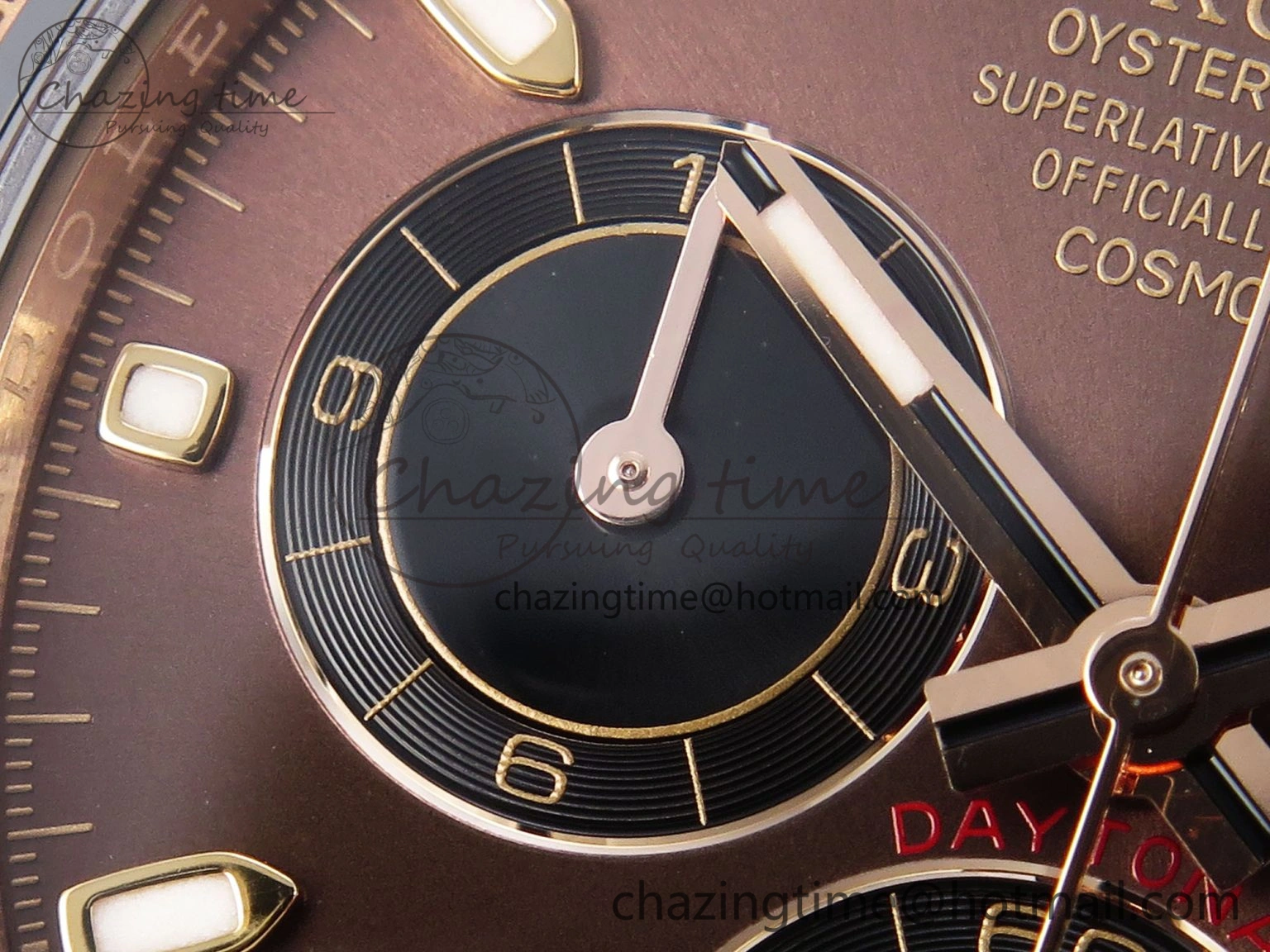 Daytona 116515 Clean 1:1 Best Edition Chocolate Dial Lume Markers on Oysterflex Strap SA4130 V Sophisticated 1961