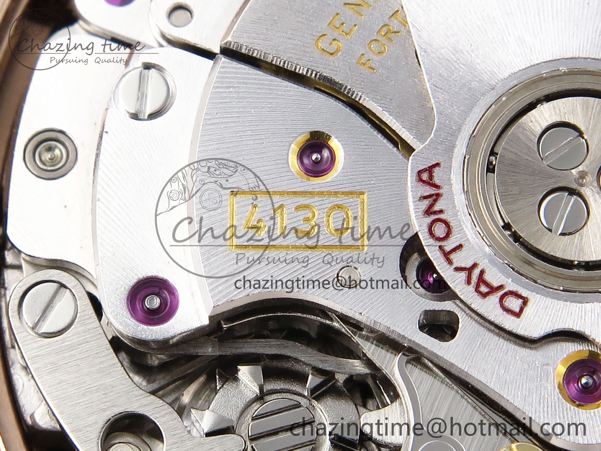 Daytona 116515 Clean 1:1 Best Edition RG Dial Black Markers on Oysterflex Strap SA4130 V UrbanStyle 1966