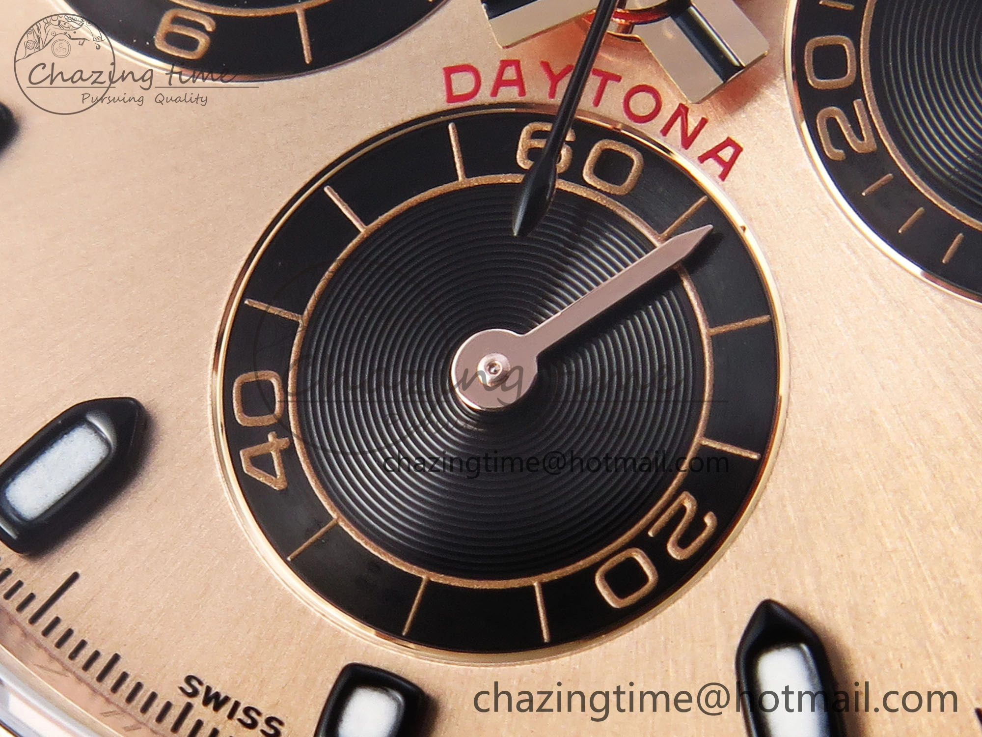 Daytona 116515 Clean 1:1 Best Edition RG Dial Black Markers on Oysterflex Strap SA4130 V UrbanStyle 1966