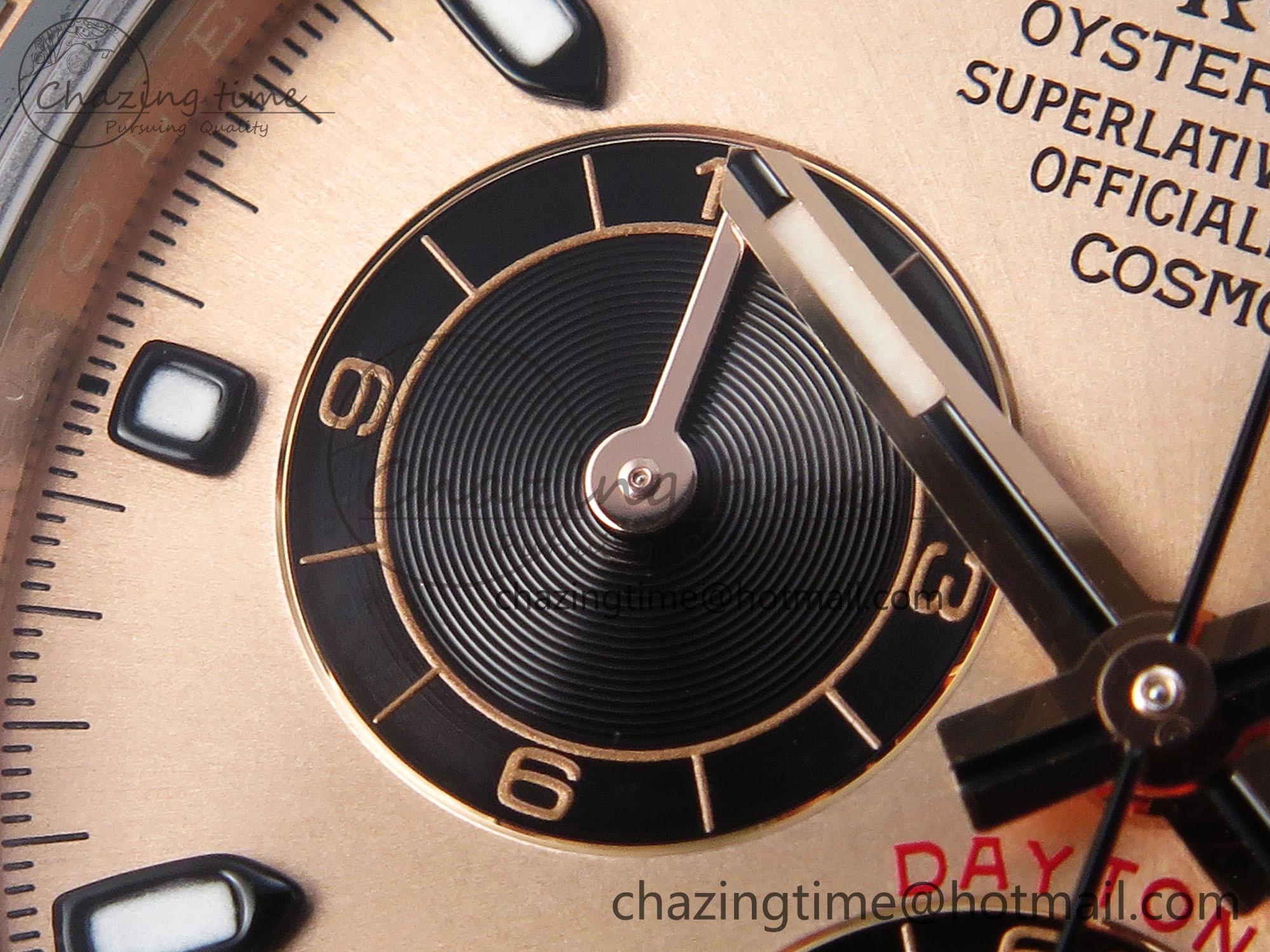 Daytona 116515 Clean 1:1 Best Edition RG Dial Black Markers on Oysterflex Strap SA4130 V UrbanStyle 1966