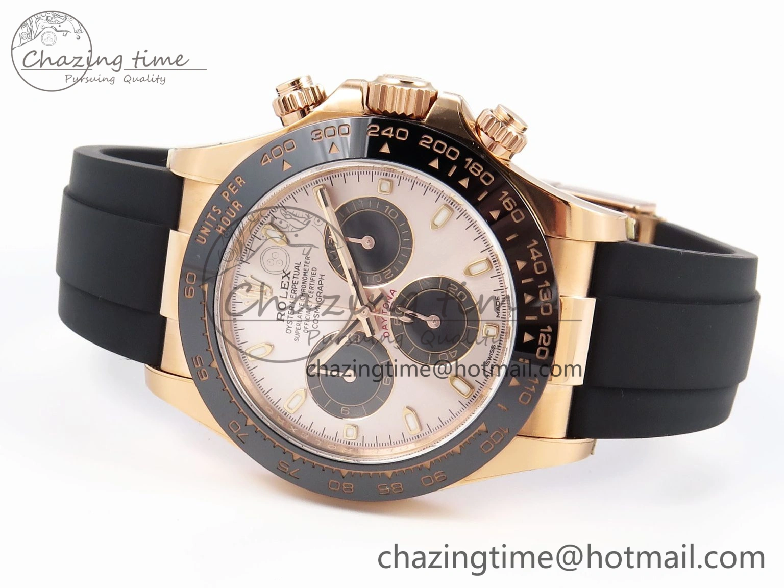 Daytona 116515 Clean 1:1 Best Edition Silver Dial RG Markers on Oysterflex Strap SA4130 V Modern 1965