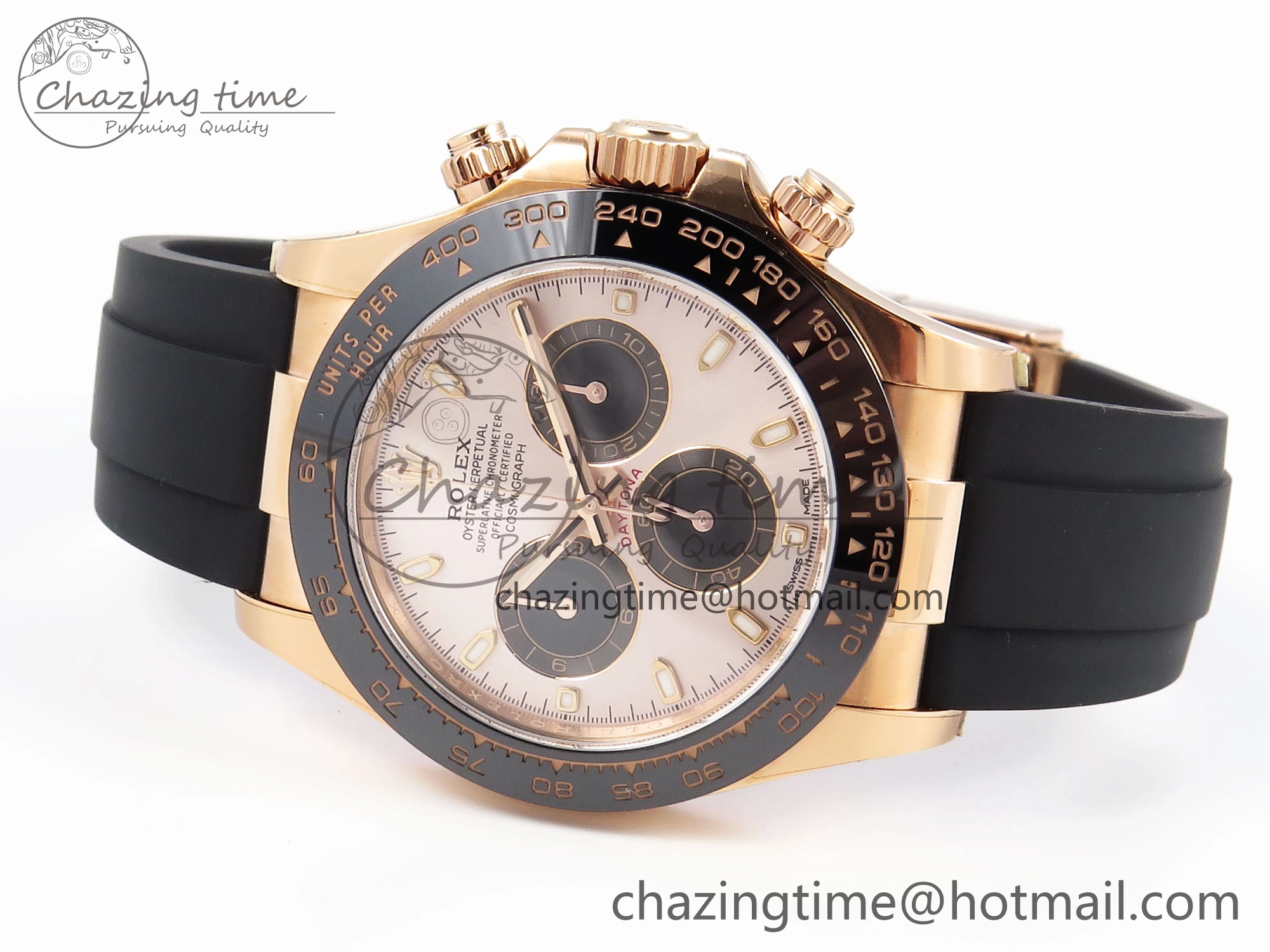 Daytona 116515 Clean 1:1 Best Edition Silver Dial RG Markers on Oysterflex Strap SA4130 V Modern 1965