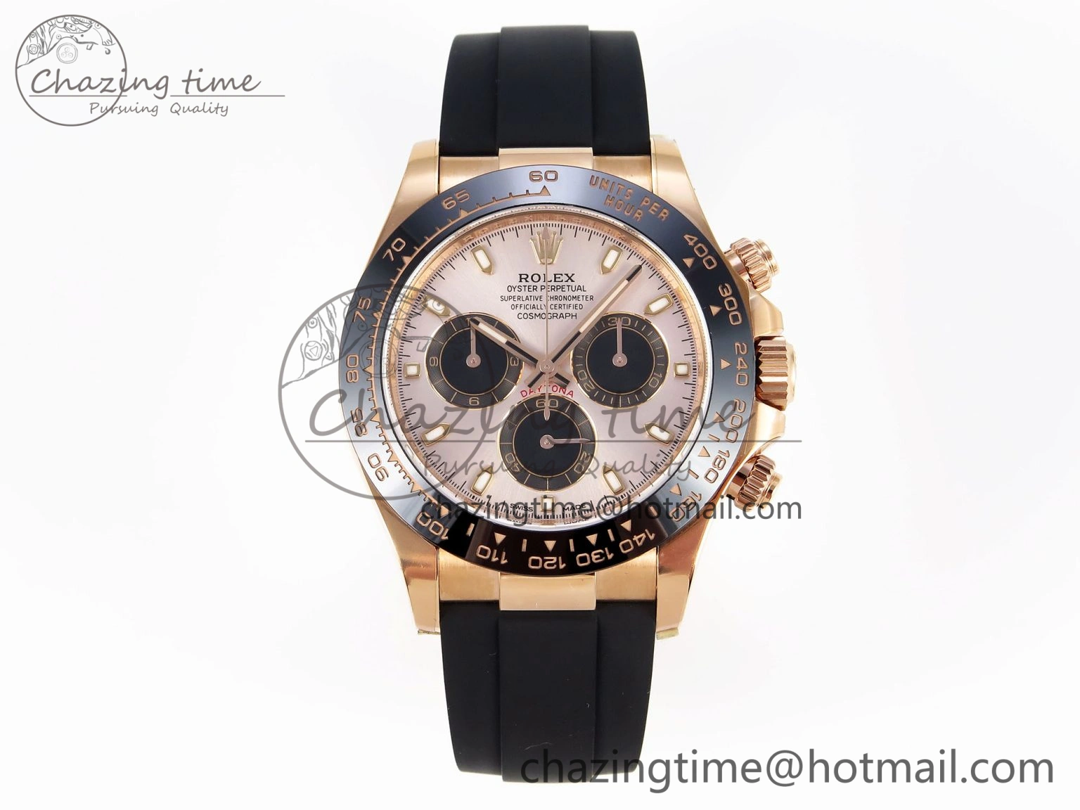 Daytona 116515 Clean 1:1 Best Edition Silver Dial RG Markers on Oysterflex Strap SA4130 V Modern 1965