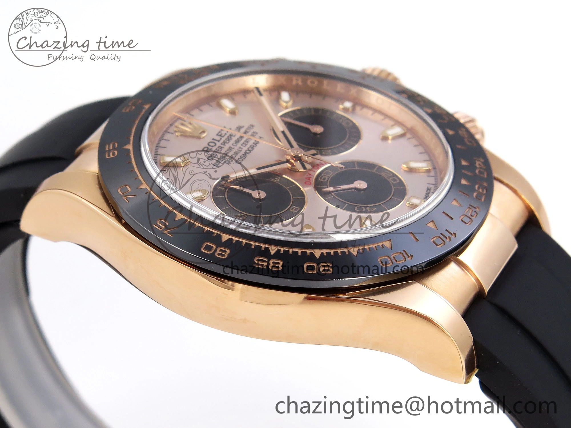 Daytona 116515 Clean 1:1 Best Edition Silver Dial RG Markers on Oysterflex Strap SA4130 V Modern 1965
