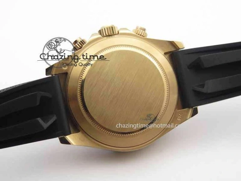 WellDesigned Daytona 116515 JF 1:1 Best Edition Brown Dial On Black Rubber Strap A 3650