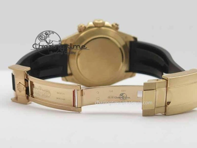 WellDesigned Daytona 116515 JF 1:1 Best Edition Brown Dial On Black Rubber Strap A 3650