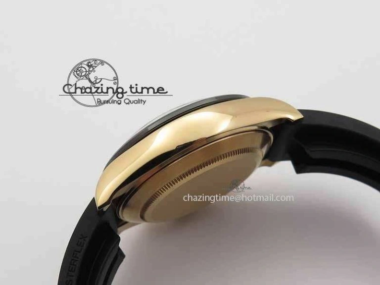Daytona 116515 Noob 1:1 Best Edition Rose Gold Dial On Black Rubber Strap A7750(Free Extra Strap) Durable 3740