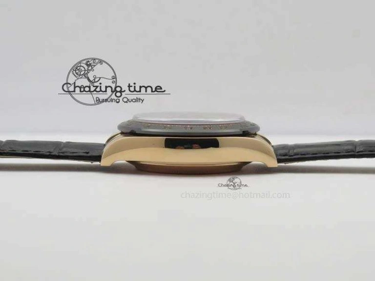 Daytona 116515 Noob 1:1 Best Edition White Dial On Black Leather Strap A GoodFit 3791