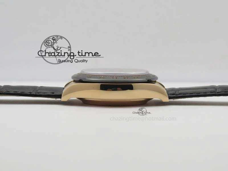 Daytona 116515 Noob 1:1 Best Edition White Dial On Black Leather Strap A GoodFit 3791