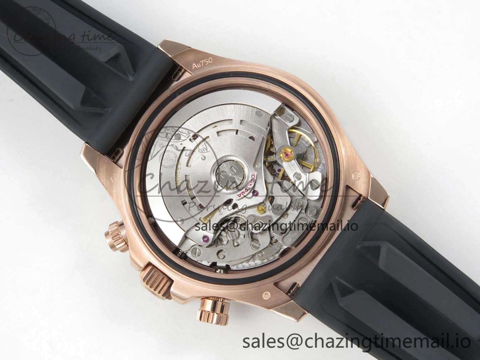 BestValue Daytona 116515 QF 1:1 Best Edition Black RG Dial on Oysterflex Strap SH4130 V11（Gain Weight） 160