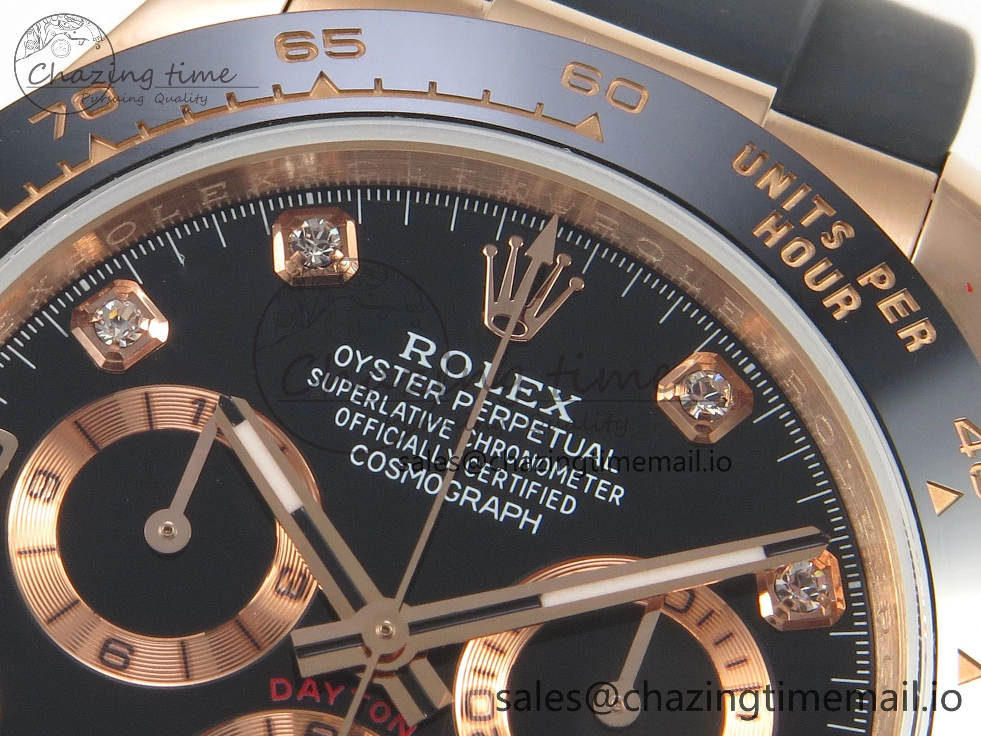 Daytona 116515 QF 1:1 Best Edition Black RG Dial on Oysterflex Strap SH4130 V11（Gain Weight） GoAnywhere 159