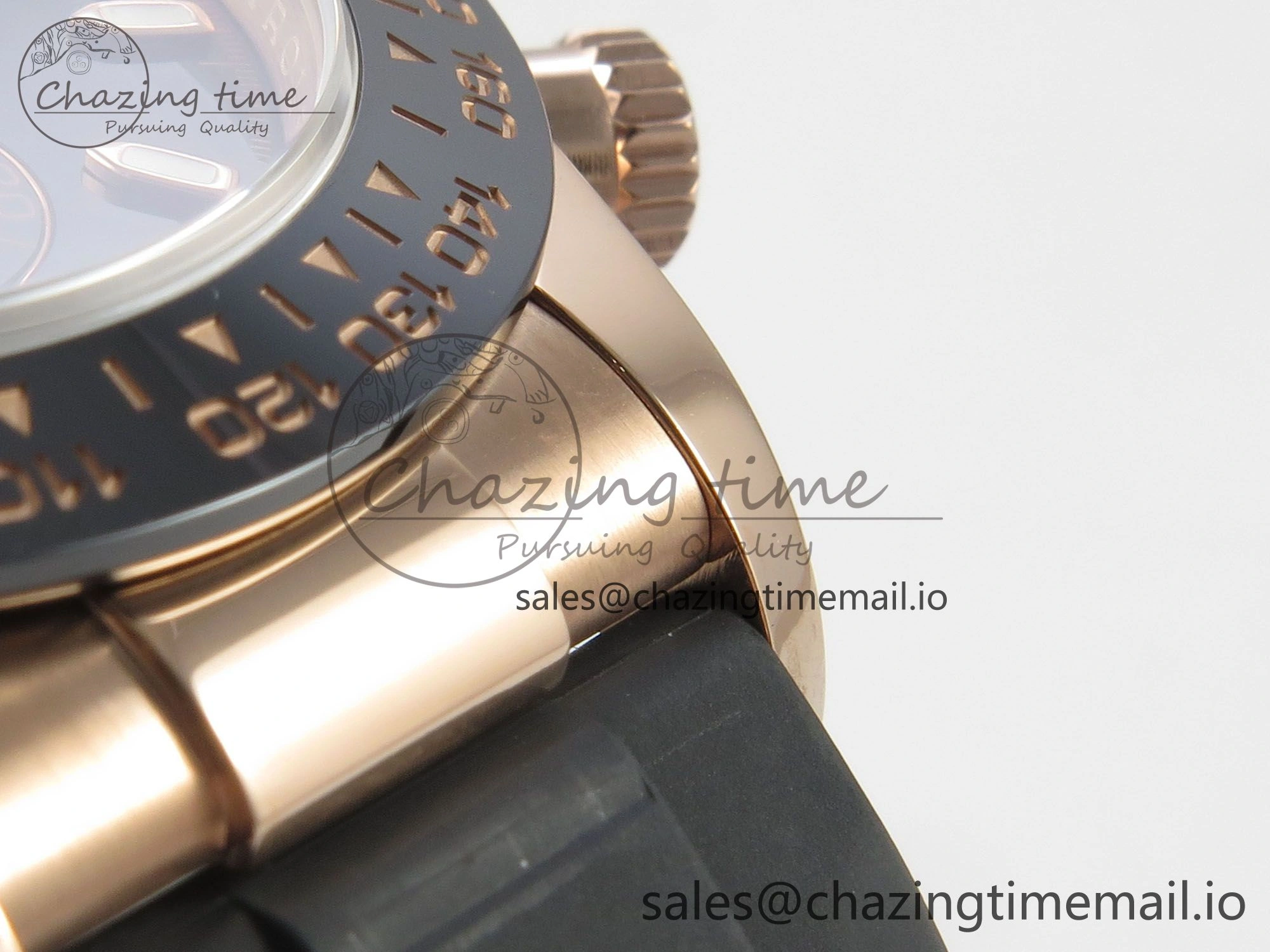 BestValue Daytona 116515 QF 1:1 Best Edition Black RG Dial on Oysterflex Strap SH4130 V11（Gain Weight） 160