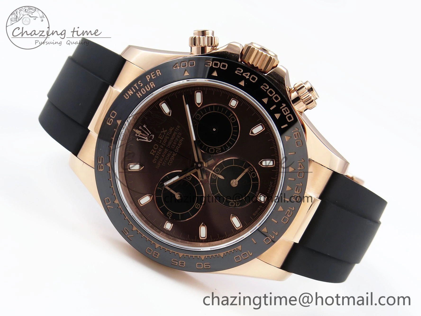 TopPick Daytona 116515 QF 1:1 Best Edition Brown Dial on Oysterflex Strap SH4130 V3 (Gain Weight) 1690