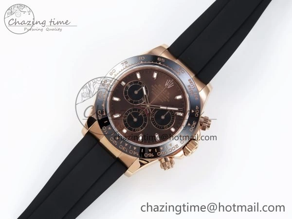 TopPick Daytona 116515 QF 1:1 Best Edition Brown Dial on Oysterflex Strap SH4130 V3 (Gain Weight) 1690