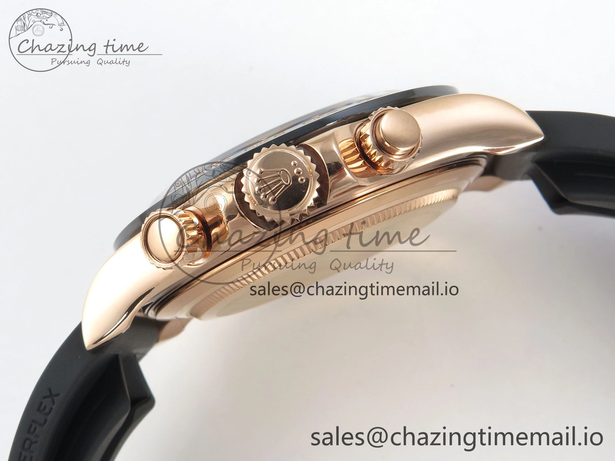 Trendy Daytona 116515 QF 1:1 Best Edition Brown Black Dial on Oysterflex Strap SH4130 V11（Gain Weight） 161