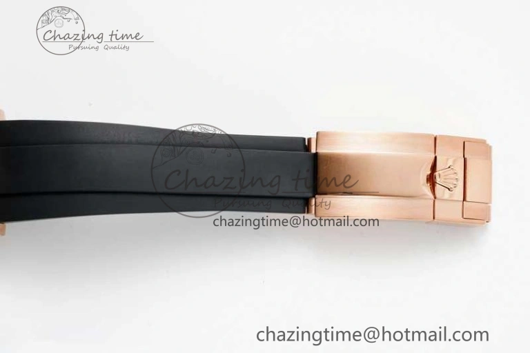 Elegant Daytona 116515 QF 1:1 Best Edition Meteorite Dial on Oysterflex Rubber Strap SA 2278